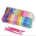 Pack of 6/12/18/24/30/36Fomic Playdough, Air Dry Polymer Clay Set For Kids. 