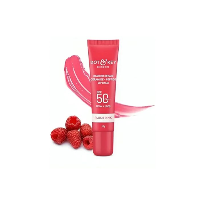 Dot%20&%20Key%20SPF%2050%20Ceramide+Peptide%20Lip%20Balm%20Plush%20Pink%20(10gm)%20-%20Image%207