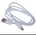 DATA CABLE FAST CHARGING Micro USB Fast Charging Cable + Data Cable / Sync Cable For Samsung /Nokia /Qmobile- White  &other. 