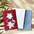 This stylish 3D relief folder features perfect floral branches as its theme, exquisite and elegant. Very suitable for various pa. 