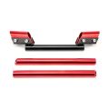 Motorcycle 3 pieces aluminum handle for all bikes (cd 70 + ybr all models + honda cd dream + cg 125 self ). 