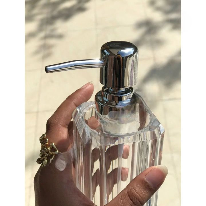 Crystal%20Glass%20Soap%20Dispenser,%20Transparent%20Hand%20Sanitizer%20Soap%20Bottle,%20Creative%20Soap%20Dispenser%20Soap%20Bottle.%20Liquid%20&%20Dish%20Pump%20for%20Bathroom%20and%20Kitchen,%20Refillable%20Liquid%20Hand%20Dish%20Soap%20Dispenser,%20180ml%20Handwasher%20Bottle%20-%20Image%204