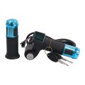 Twist Throttle Accelerator 12V-90V with Led Digital Display Indicator Key Switch for Electric Bike Scooter Electric Throttle. 