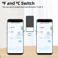 Tuya WIFI Temperature and Humidity Sensor Hygrometer Thermometer with/No LCD Display Indoor Support Alexa Assistant.