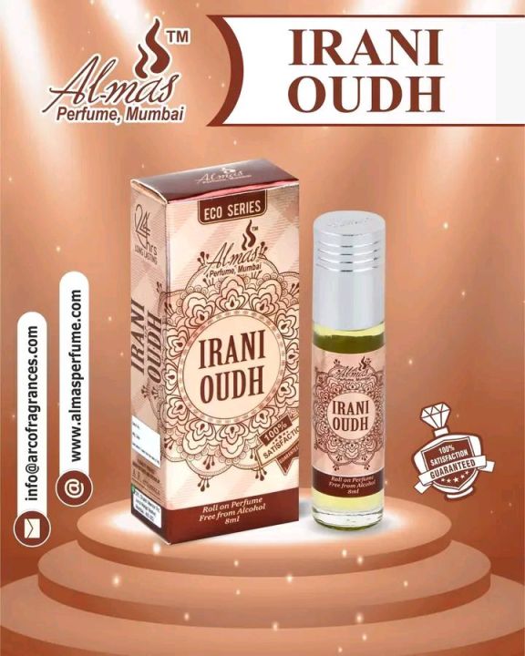 Almas Perfume Eco Series Irani Oudh 8 ML Attar

I