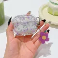 Lovely Floral Flowers For Apple AirPods 1 2 Pro2 Bluetooth Headphone Cover 3rd Generation Silicone Soft Cover Protective Case. 