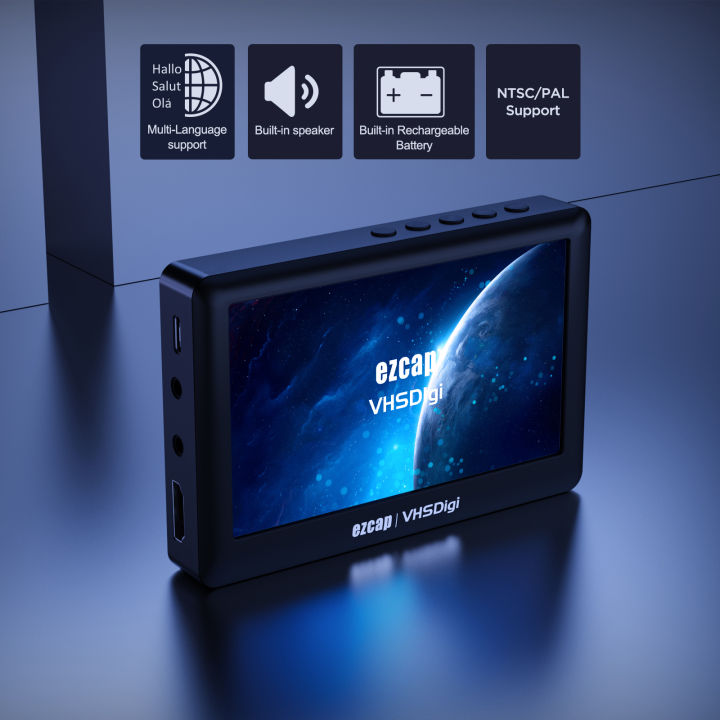 ezcap180%20AV%20Recorder%20Video%20Audio%20Capture%20Box%20Analog%20to%20Digital%20Converter%20Record%20Video%204.3"%20from%20DVD%20Players%20to%20TF%20Card%20U%20Disk%20-%20Image%202