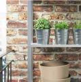 (B). IKEA SOCKER Plant Pot, In/Outdoor Galvanised, 12 Cm. 