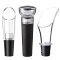 Wine Pourer Decanter Red Wine Aerating Pourer Spout Decanter Wine Pouring  Aerator Wine Stopper Portable Bar Tool Accessories. 