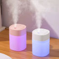 200ML USB Mini Humidifier - Ultrasonic LED Essential Oil Diffuser Portable Car Purifier & Aroma Anion Mist Maker for Home Office. 