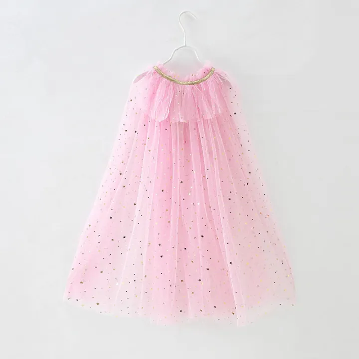 Little%20Girls%20Sequins%20Tulle%20Cape%20Children%20Princess%20Party%20Dress%20Up%20Cloaks%20Summer%20Thin%20Blue%20Pink%20White%20Halloween%20Birthday%20Costumes%20-%20Image%204