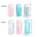 Cyrstal Clear Pencil Eraser  Colorful Transparent Erasers for Artist Students School Supplies. 