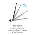 Lintratek 600-2700mhz Indoor Antenna for Cellphone Signal Booster GSM DCS WCDMA 2G 3G 4G Whip Antenna for Cellular Amplifier. 