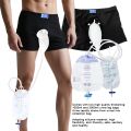 Reusable Men Elderly Urine Collector Kit Panties Fixed Funnel Urine Catheter Urinary Bag Standing Bedridden Urine Incontinence.