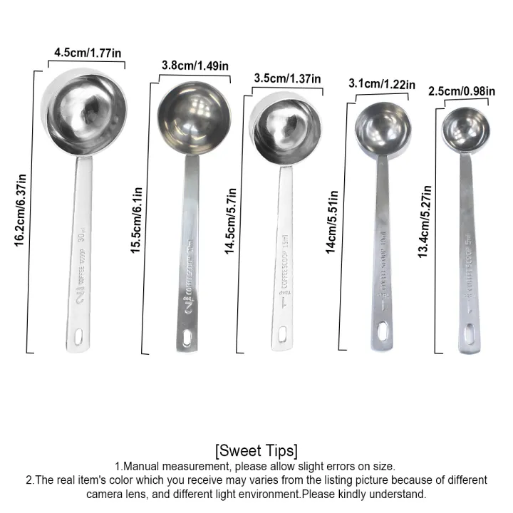 Stainless%20Steel%20Coffee%20Scoop,%20Tablespoon%20Measuring%20Spoon%20Long%20Handle%20Coffee%20Spoon%20for%20Kitchen%20Cafe%20Making%20-%20Image%205