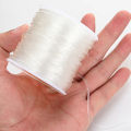 0.5-1.5mm Elastic Cord String Transparent Elastic Thread For Jewelry Making Diy Bracelet Necklace Beaded Accessories.