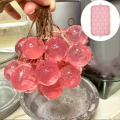 Grape Ball Handmade Soap Molds Candle Molds One String of Grape Handmade Candle Soap Molds Set, Silicone Material, Round Shape,. 