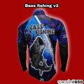 Fashion outdoor sport fishing shirts JK Thailand bass fishing v.2 anti UV 80-90% colors breathable quick dry men and women. 