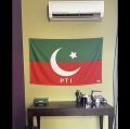 PTI flag 2×3 premium Quality. 