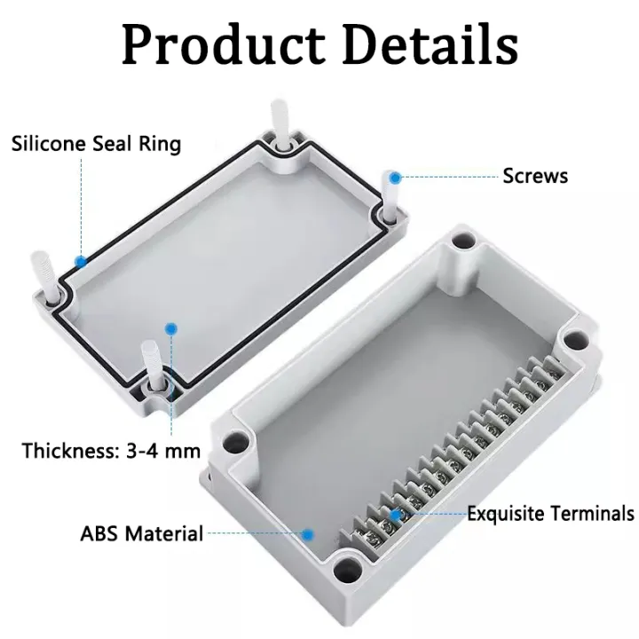 Outdoor Plastic Distribution Enclosure Case Waterproof Terminal ...