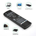 MRSVI Air Mouse Remote Control MX3 Voice Backlit 2.4G RF Wireless Keyboard For Android TV Box X96 Mini H96 MAX for Smart TV. 