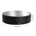 Electric Rotating Base Display Stand 3 Speeds 360 Degree Turntable Jewelry Holder USB/Battery Powered Rotating Tray. 