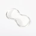 Transparent Silicone Mouse Pad,wrist Guard,crystal Keyboard Hand Rest, Waterproof and Anti-slip Wrist Pad for Both Men and Women.