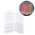 1pc PVC 6 Compartments Bait Box 17.5*9.5*3cm Soft Bait Hook Bait Organizer Storage Container Fish Hook Portable Storage Box. 