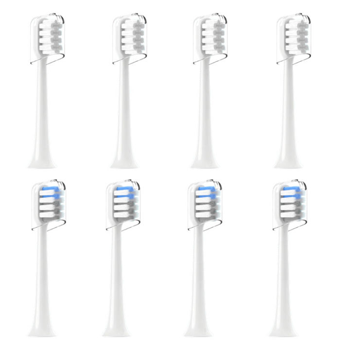 4PCS%20Replacement%20Brush%20Heads%20For%20%20Mijia%20T200%20Sonic%20Electric%20Toothbrush%20Head%20Soft%20Bristle%20-%20Image%206