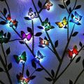 Butterfly shaped home decorating wall light | Color changing LED Wall Sticker | Single (1) Piece. 