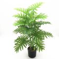 Large Artificial Palm Tree Tropical Plants Branches Plastic Fake Leaves Green Monstera For Home Wedding Outdoor Decor. 