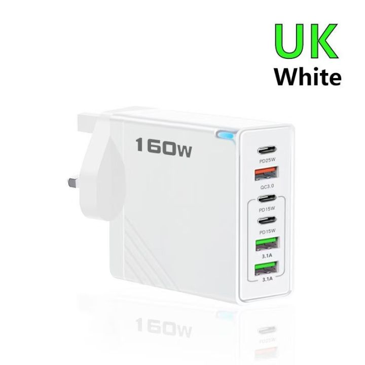 Total%20160W%206%20Ports%20Fast%20Charging%20QC3.0%20Travel%20Charger%20For%20iPhone%2016%2015%20Samsung%20Xiaomi%20EU%20US%20UK%20Plug%20Mobile%20Phone%20Wall%20Adapter%20-%20Image%207