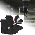 Reusable Waterproof Hiking Hunting Snow Rain Shoes Cover Motorcycle Cycling Bike Rainproof Rain Boot Protective Shoes Foot Cover. 