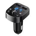Car MP3 Player Dual USB Fast Charging Charger FM Receiver Bluetooth Compatible 5.0 Transmitter U-Disk Flash Drive Plug Car Kit. 