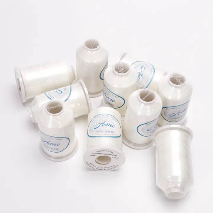 Amo%20Brand%201000%20Meter%20Tex%2027%20Cold%20Water%20PVA%20Soluble%20Sewing%20Thread%2020C%20Wash%20Away%20Vanish%20Extra%20For%20Quilting%20Basting%2040S/2%20White%20-%20Image%205