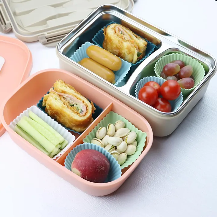 4/10/12Pcs%20Reusable%20Silicone%20Cupcake%20Baking%20Cups%20Non-Stick%20Muffin%20Liners%20Molds%20Sets%20Bento%20Lunch%20Box%20Dividers%20Pastry%20Cake%20Molds%20-%20Image%203