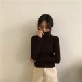 Elegant Turtleneck Women's Sweater Autumn Winter Pullover Slim Bottoming Knitted Tops Casual Long Sleeve Jumper Pull Femme 16675. 