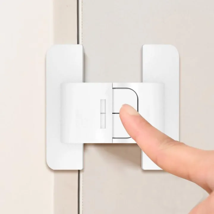 Refrigerator%20Locks%20Refrigerator%20Child%20Lock%20Self-Adhesive%20Fridge%20Closer%20Fixed%20Buckle%20for%20Glass%20Metal%20Protection%20Kids%20Adults%20Home%20-%20Image%204
