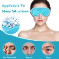 Cooling Eye Mask with Gel Bead Reusable Cold Compress Ice Pack Sleeping Eye Cooling Pads for After Eyelid Surgery Skin Care Tool. 