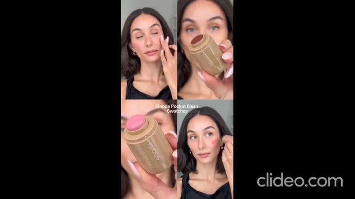 Rhode blush | Rhode Pocket Blush Dupe Natural Cheek Moisturiser Liquid Blush | Rhode Makeup Multi-use Blush | Tint for lips and cheeks