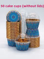 50pcs Baking Cups, Disposable Cupcake Cups, Heat-Resistant Paper Cupcake, Baking Tool, Perfect for Wedding and Birthday Party. 