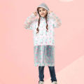 Kids Rain Coat for Girls Boys Cartoon Toddler Rain Wear Children Transparent Waterproof Raincoat Jacket Mermaid Poncho. 