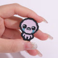 The Binding of Isaac Cry Brooch Enamel Pin Custom Retro Cute Pixel Game Metal Badge Lapel Backpack Jewelry Gift For Kids Friends. 