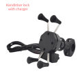 Bicycle Handlebar Mount Waterproof 360° Degree Rotation X-grip Motorcycle Phone Holder With Usb Charger.