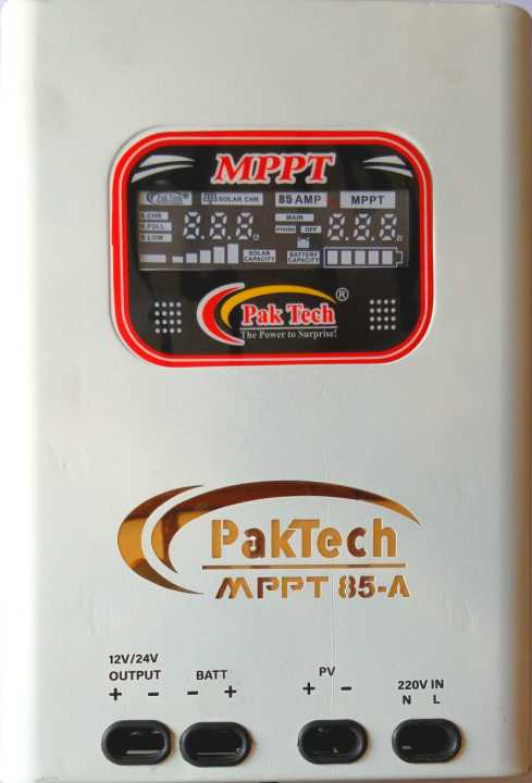 Hybrid pak tech mppt solar charge controller 85A