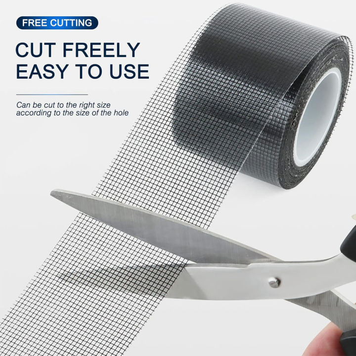 1 Roll Screen Anti-mosquito Repair Patch for Window Screen Repair Glue Mosquito Net Repair Tape Windows Hole Repair Tape