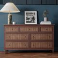 BEDROOM CHEST OF DRAWER FEATURE&BLACK. 