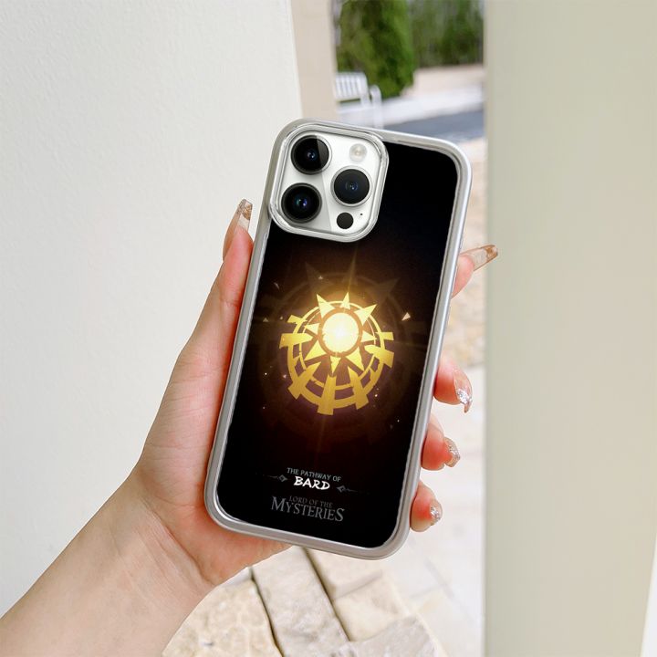 Lord%20Of%20Mysteries%20Phone%20Case%20FUNDA%20For%20IPhone%2016%2015%2014%2013%2012%2011%20Plus%20Pro%20Max%20Electroplated%20Frosted%20Photo%20Frame%20-%20Image%202