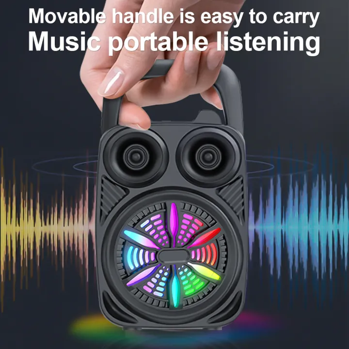 Bluetooth Wireless Speaker High Fidelity Noise 360°Surround Sound ...