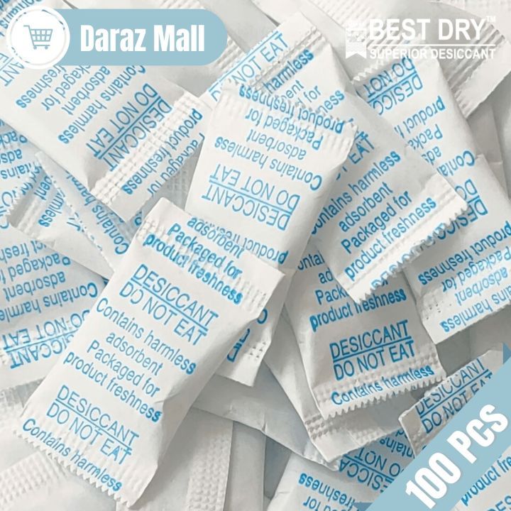 Silica Gel 100 Piece 1 Gram Of Desicant